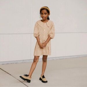 Rylee + Cru NWT olive dress in primrose | 2-3yr